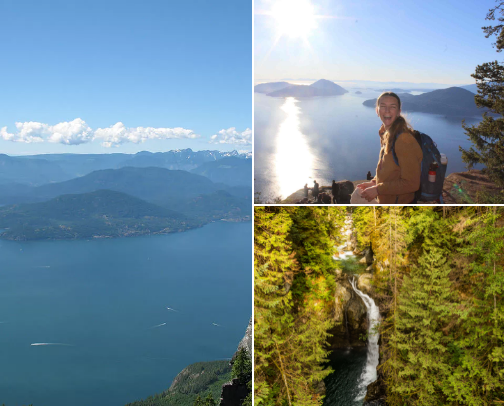 Hikes in Vancouver! cover photo collage