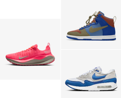“Step Into Greatness.” ( NIKE SHOES ) cover photo collage