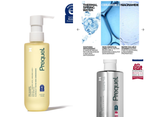 Holy grail skincare ✨ cover photo collage