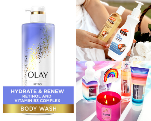 What’s in my shower cover photo collage