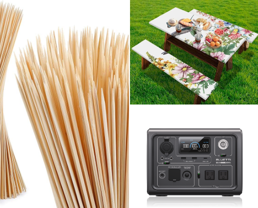 Family Camping cover photo collage