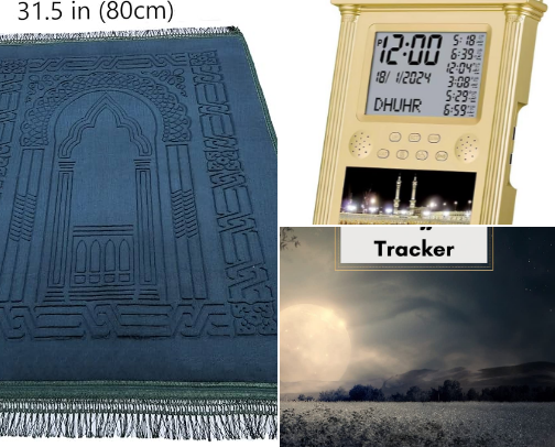 Tahajjud kit: 17 items so it's easy to wake up at night cover photo collage