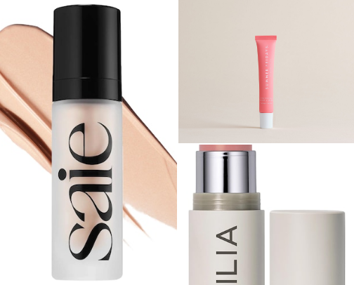 Clean girl essentials cover photo collage