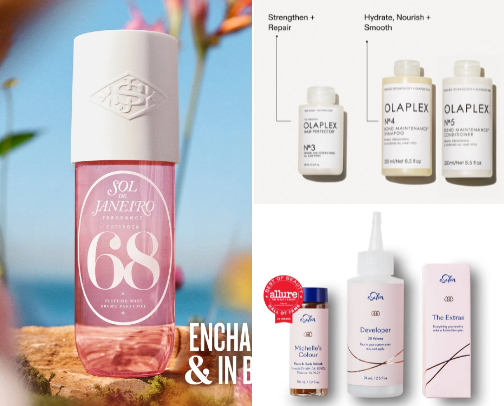 hair products💆🏻‍♀️ cover photo collage