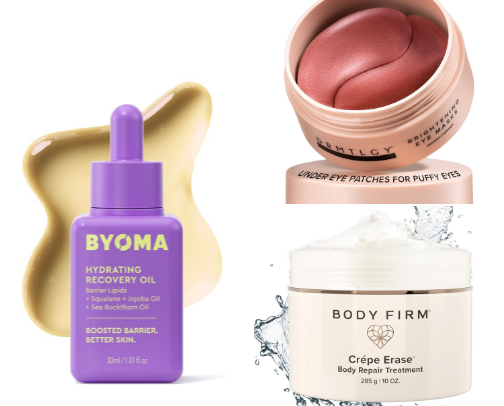 My favorite skincare recs cover photo collage