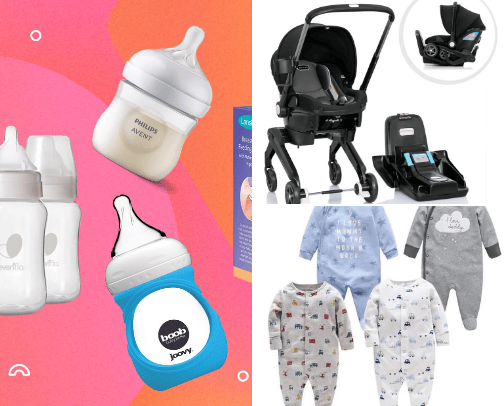 Essential baby Products cover photo collage