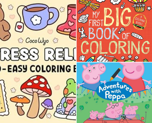 Art Supplies for Kids cover photo collage