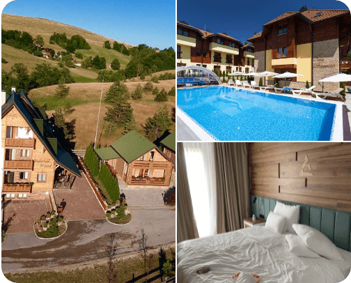 Places to stay at when visiting Zlatibor, Serbia cover photo collage