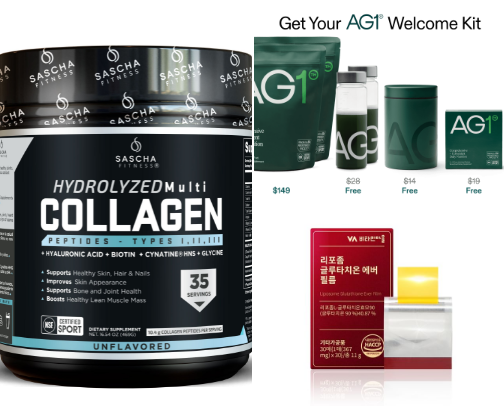 Daily Glow Goals 🌸 Inside-Out Boosts cover photo collage