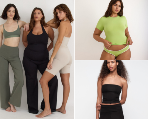 Natural Fiber Clothing cover photo collage