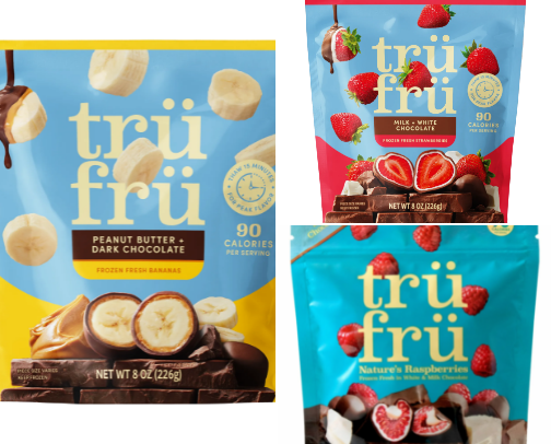 My Favorite Tru Fru Treats, Sorted by Chocolate Type & Fresh vs Freeze-Dried cover photo collage