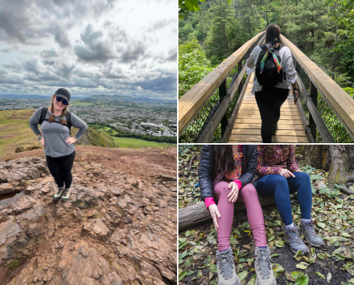 The Granola Girl Field Guide cover photo collage