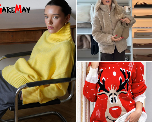 Cozy Christmas Wardrobe | Soft, Warm & Magical ✨🎄 cover photo collage
