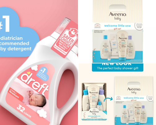 Newborn-Friendly Cleaning: Safe Detergents & Gentle Products Every Mom Needs. cover photo collage