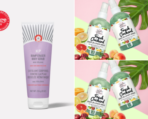 body care cover photo collage