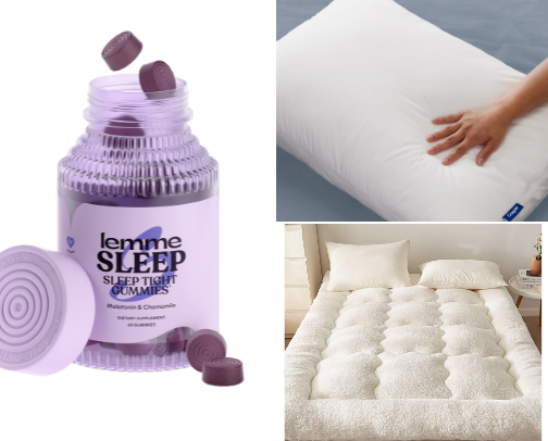 Sleeping Beauty Must Haves for Your Best Sleep cover photo collage