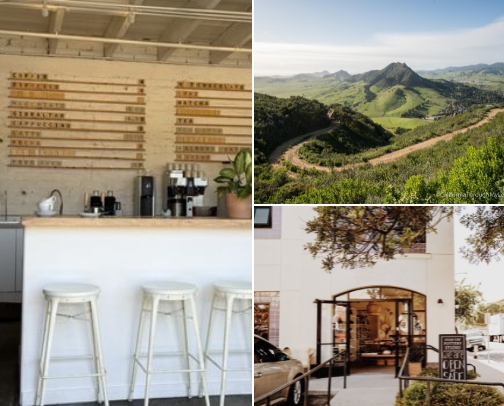 San Luis Obispo - places to eat and see cover photo collage