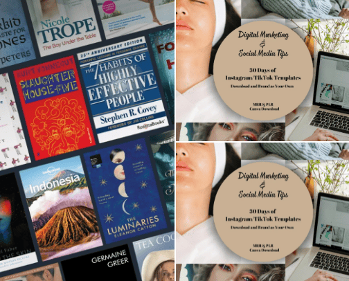 My Favorite Books cover photo collage