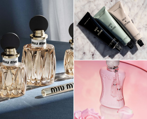 Scents and body care 💕 cover photo collage