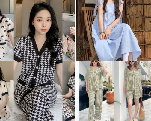 "BAJU SIMPLE,NYAMAN BUAT HARIAN" cover photo collage