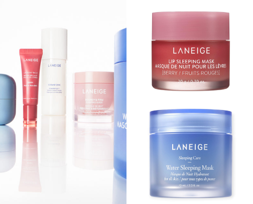 Laneige Best-Selling Products cover photo collage