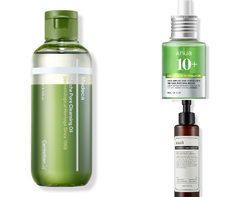 Winter 2026 Acne Prone Korean Skincare Recommendations cover photo collage
