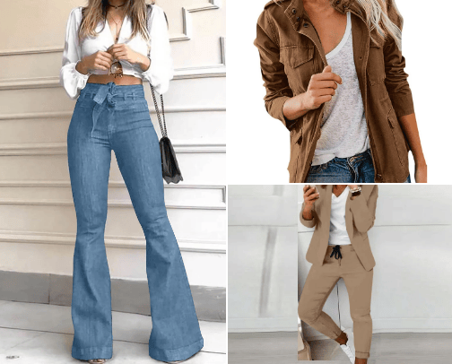 Fashionable cover photo collage
