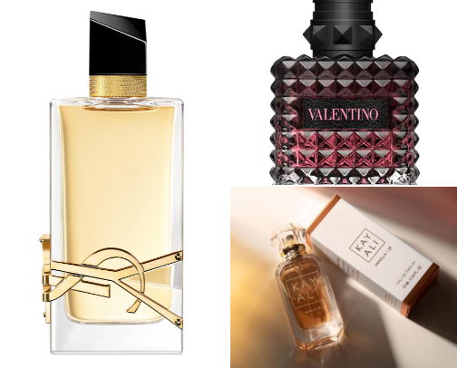 Perfumes that smell luxurious, seductive and special cover photo collage