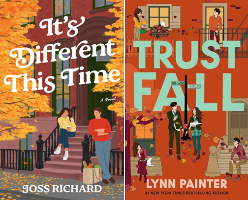 Fall Romance Reads cover photo collage