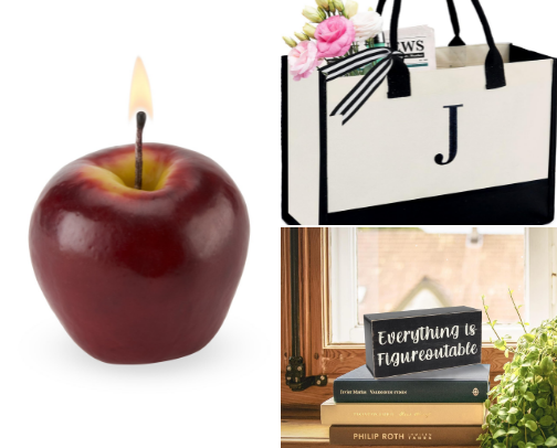 Thoughtful, Unique, Cherished Teacher Gifts cover photo collage