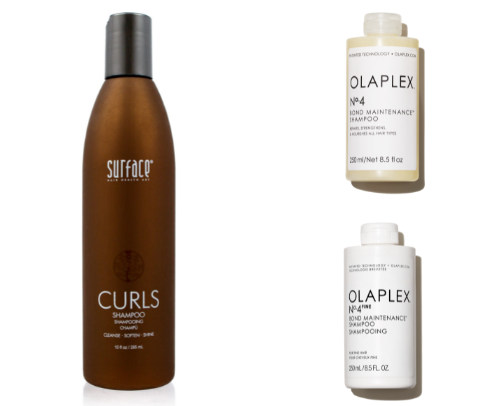 Luxury Curly Hair Care cover photo collage
