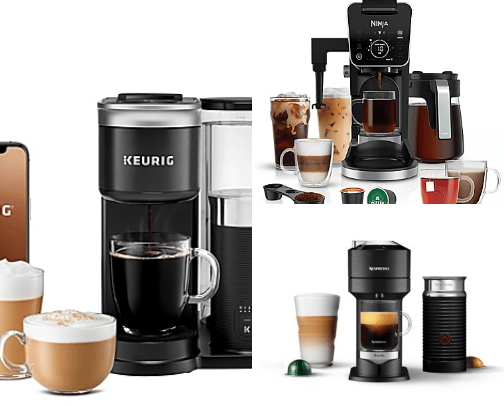 Coffee Makers cover photo collage