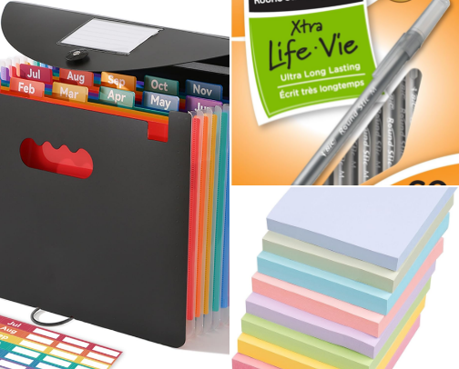 Resources & Office Supplies for Small Business Productivity | Work From Home Must-Haves cover photo collage