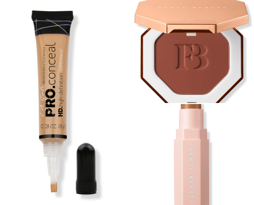 Everyday makeup essentials! cover photo collage