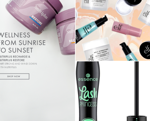 Favorite Makeup Products cover photo collage