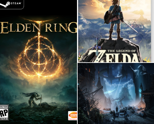 Video games cover photo collage