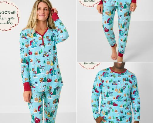 Matching Family Christmas Pajamas cover photo collage