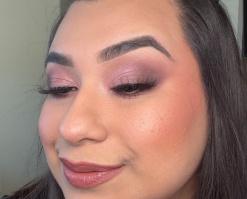 Cool Berry Full Face Makeup Routine | TikTok Tutorial cover photo collage