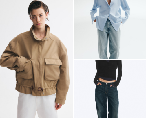 H&M cover photo collage