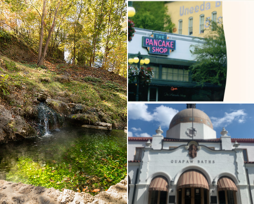 Hot Springs, Arkansas cover photo collage