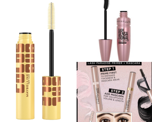 Mascara cover photo collage