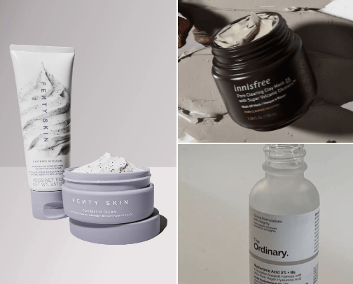 High maintenance skin care to stay low maintenance🧖🏼‍♀️ cover photo collage