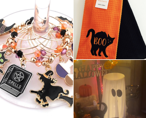 15 Halloween Hostess Gifts Under $25 cover photo collage