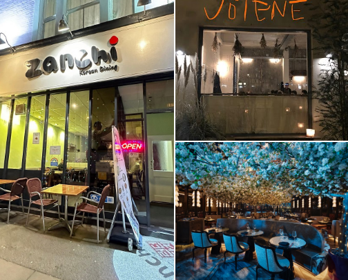 Favorite LDN Restaurants cover photo collage