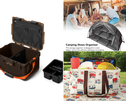 Ultimate Camping Accessories Checklist cover photo collage