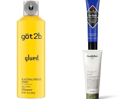 Men’s hygiene/skincare products! cover photo collage