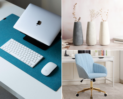 Aesthetic & Functional Small Apartment Home Office cover photo collage
