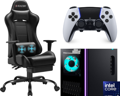 Gaming Accessories cover photo collage