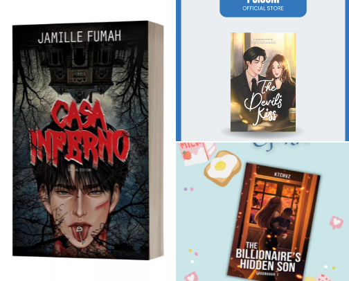 My favorite book recs cover photo collage