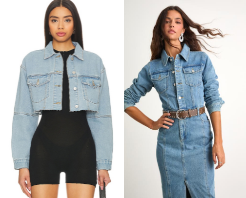 Seasonal Denim Outfits cover photo collage